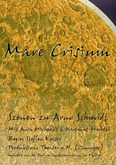 Plakat von Hartmut Mechtel zu "Mare Crisium"